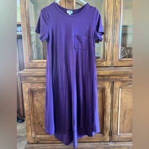 LuLaRoe Carly High Low Swing Dress l Size XS